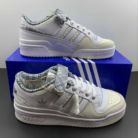 Noise Reducing All-Day Durability Adidas Forum 84 Low White Beige FZ5627