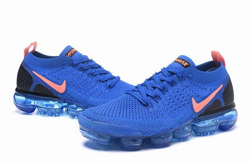 Torsion Stability Systems Woven Upper Air VaporMax Flyknit 2.0 Royal 942842-506