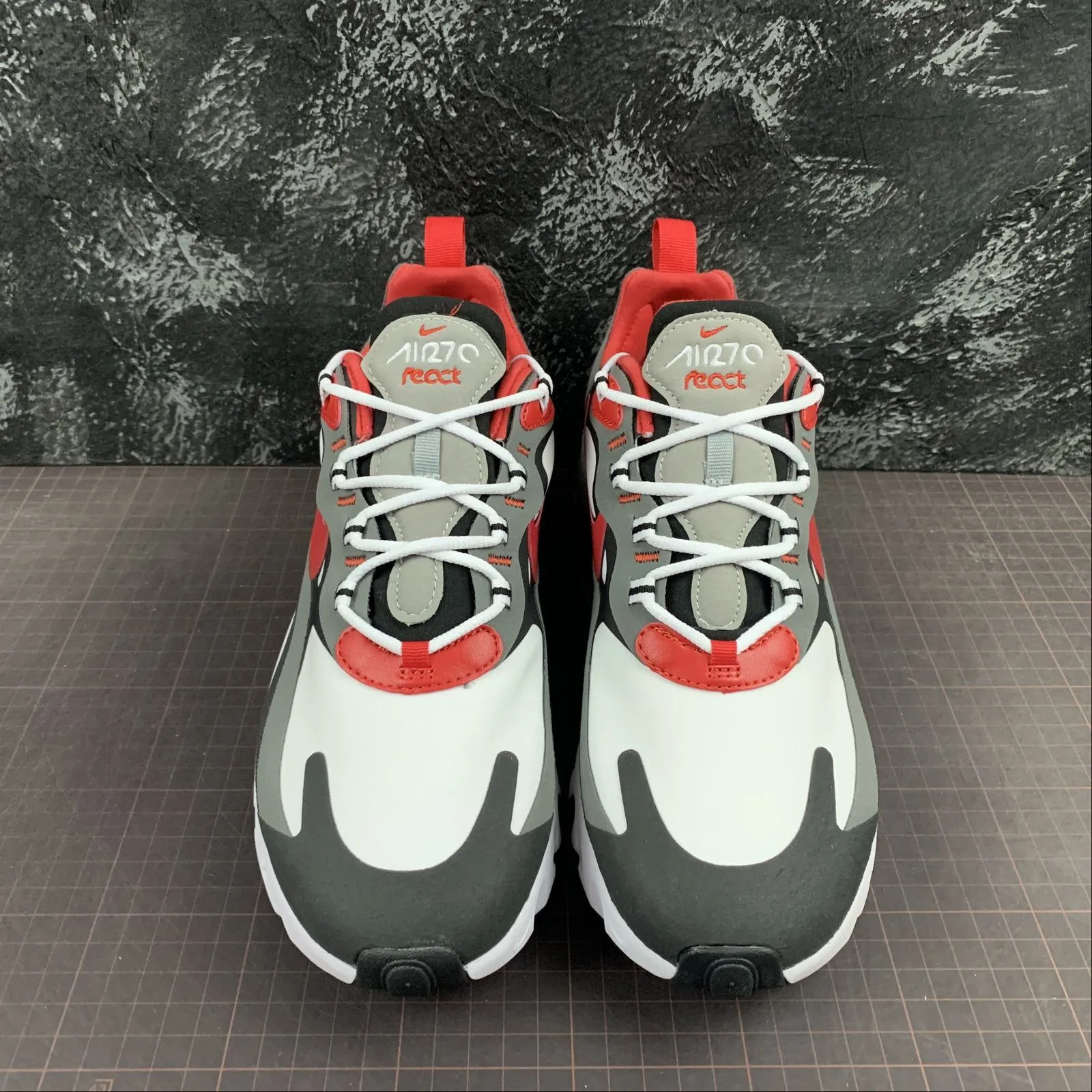 Noon Air Max 270 React Black University Red-White CI3866-002