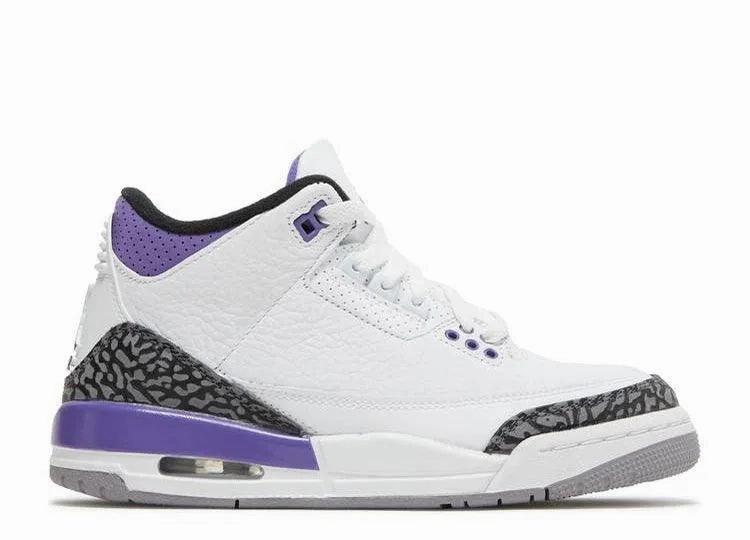 Air Jordan 3 Dark Iris (GS) Strong Support