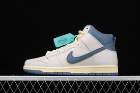 Sturdy Construction SB Dunk High Pro QS Lost at Sea Sail Ocean Fog-Track Red White CZ3334-100