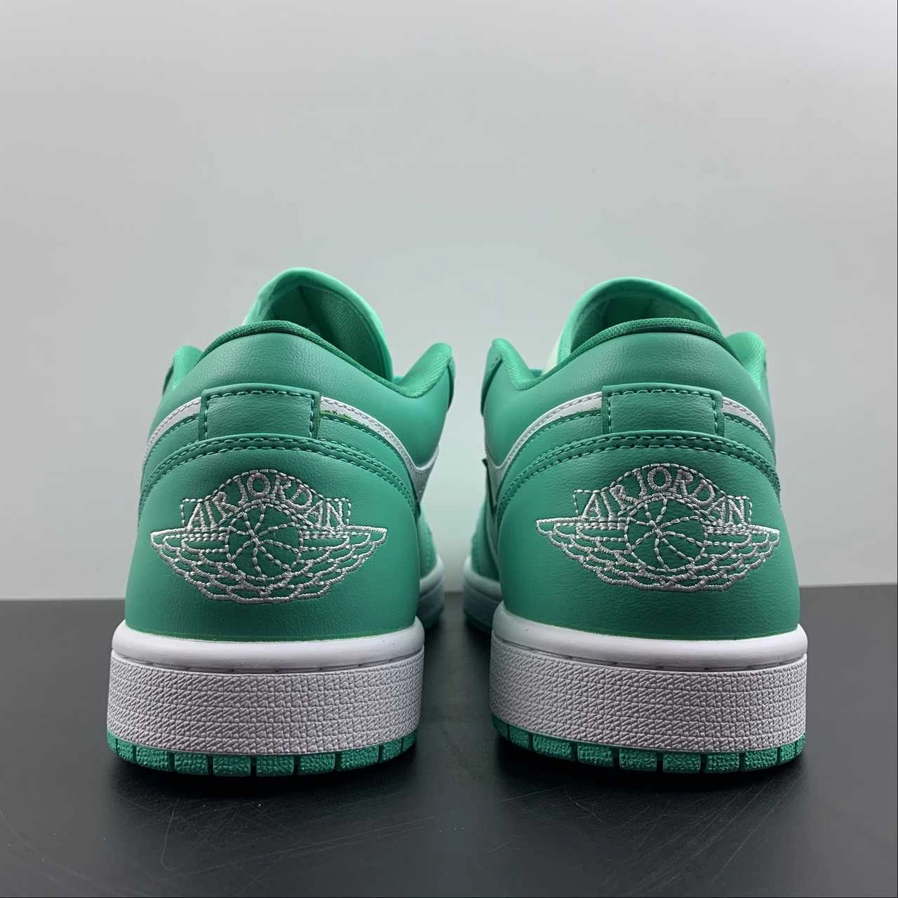 Air Jordan 1 Low White Turquoise-White DC0774-132 Running Capability