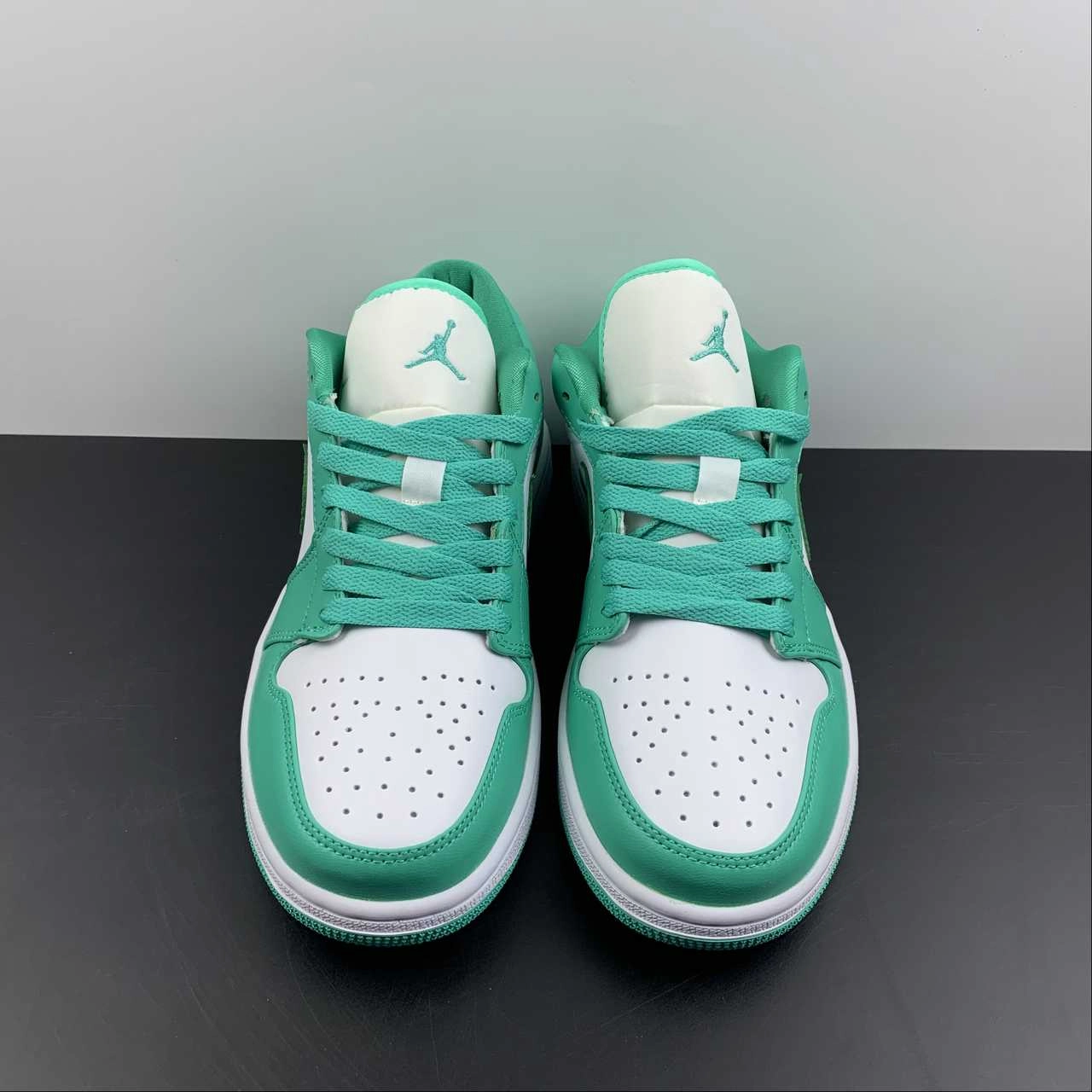 Go Fast Sneaker Online Shopping Air Jordan 1 Low White Turquoise-White DC0774-132