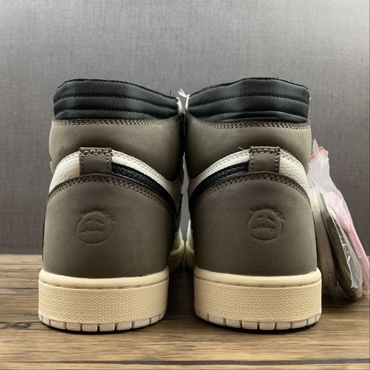 Dynamic Lacing Air Jordan 1 Retro High OG SP Black White Brown (2021) CD4487-110