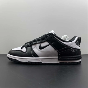 SB Dunk Low Disrupt 2 Panda Black Pure Platinum White DV4024-002 sport mix Gym Approved