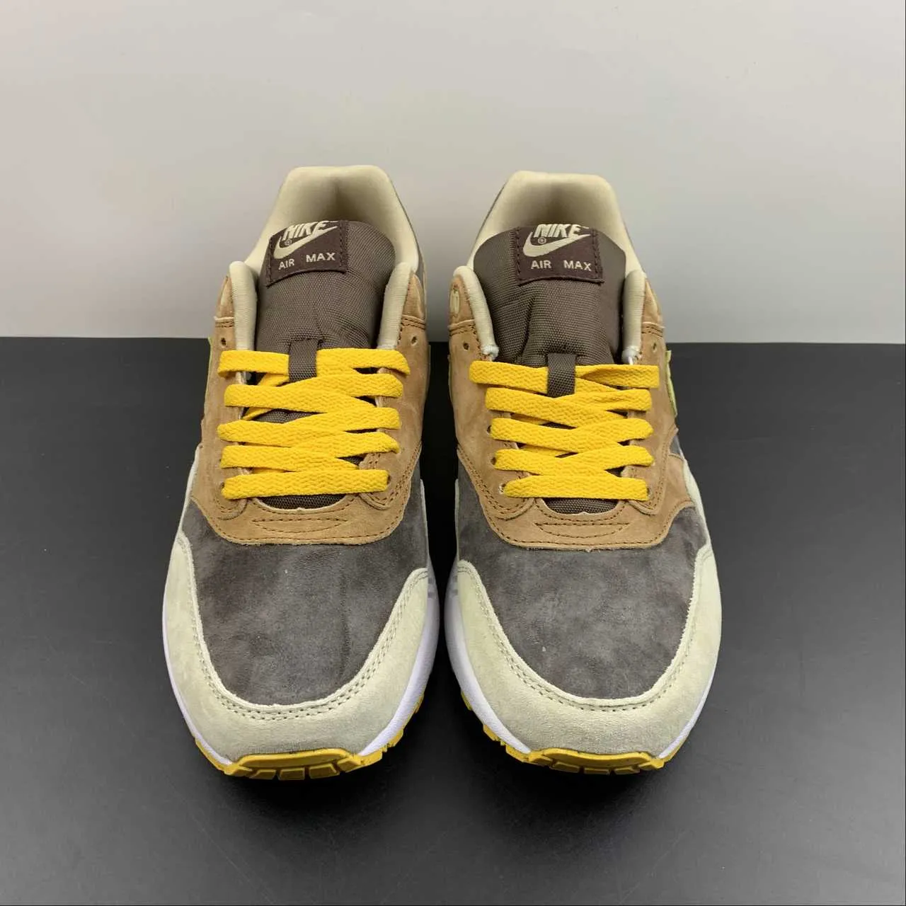 Speed Focus Air Max 1 PRM Duck Pecan Yellow Ocher Baroque Brown DZ0482-200