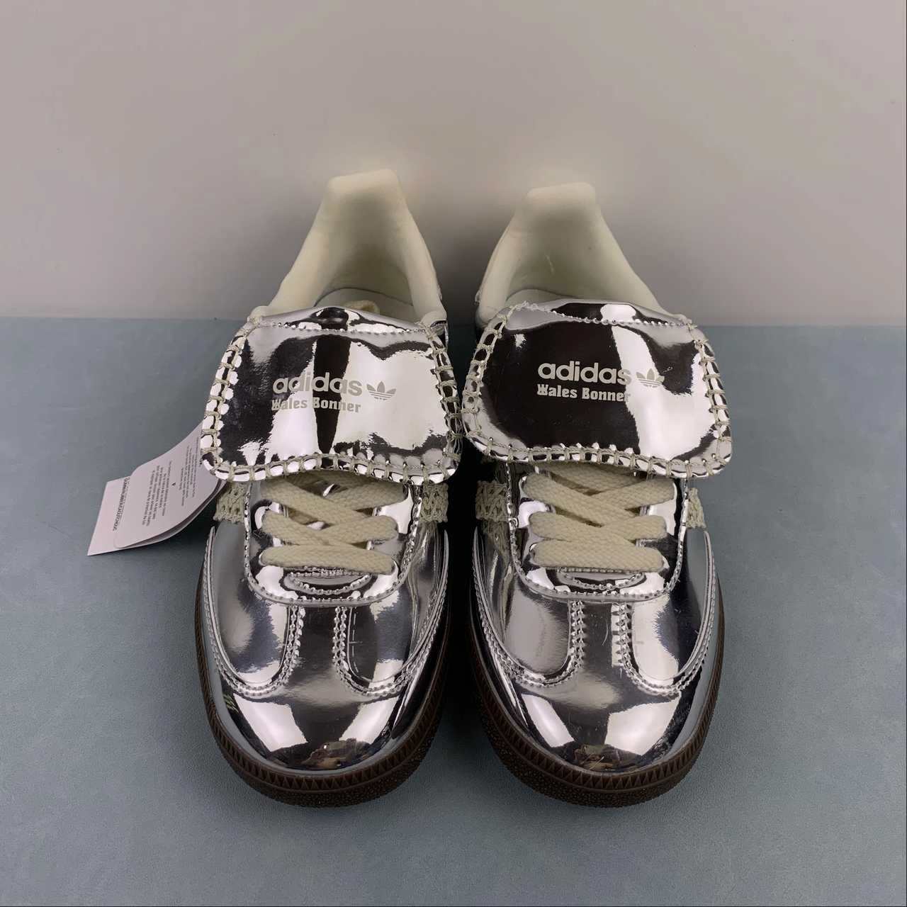 Mesh Trail Walk Adidas Samba Wales Bonner Silver White Greone IG8181