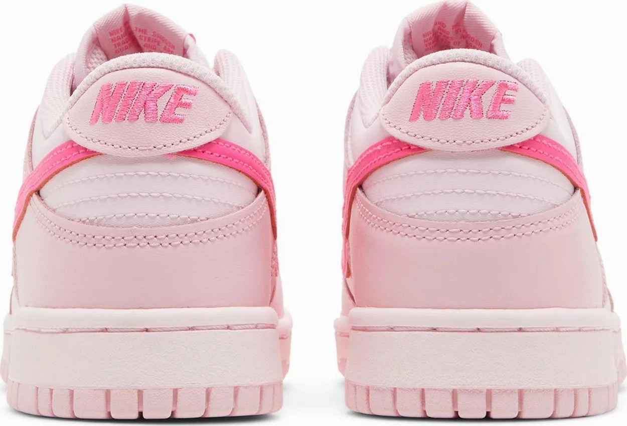 Trail Usage Nike Dunk Low Triple Pink PS (Kids)