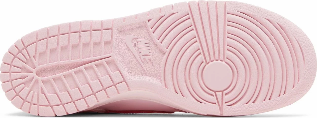 Hyperelastic Foam Layers High Rebound Foam Nike Dunk Low Triple Pink PS (Kids)