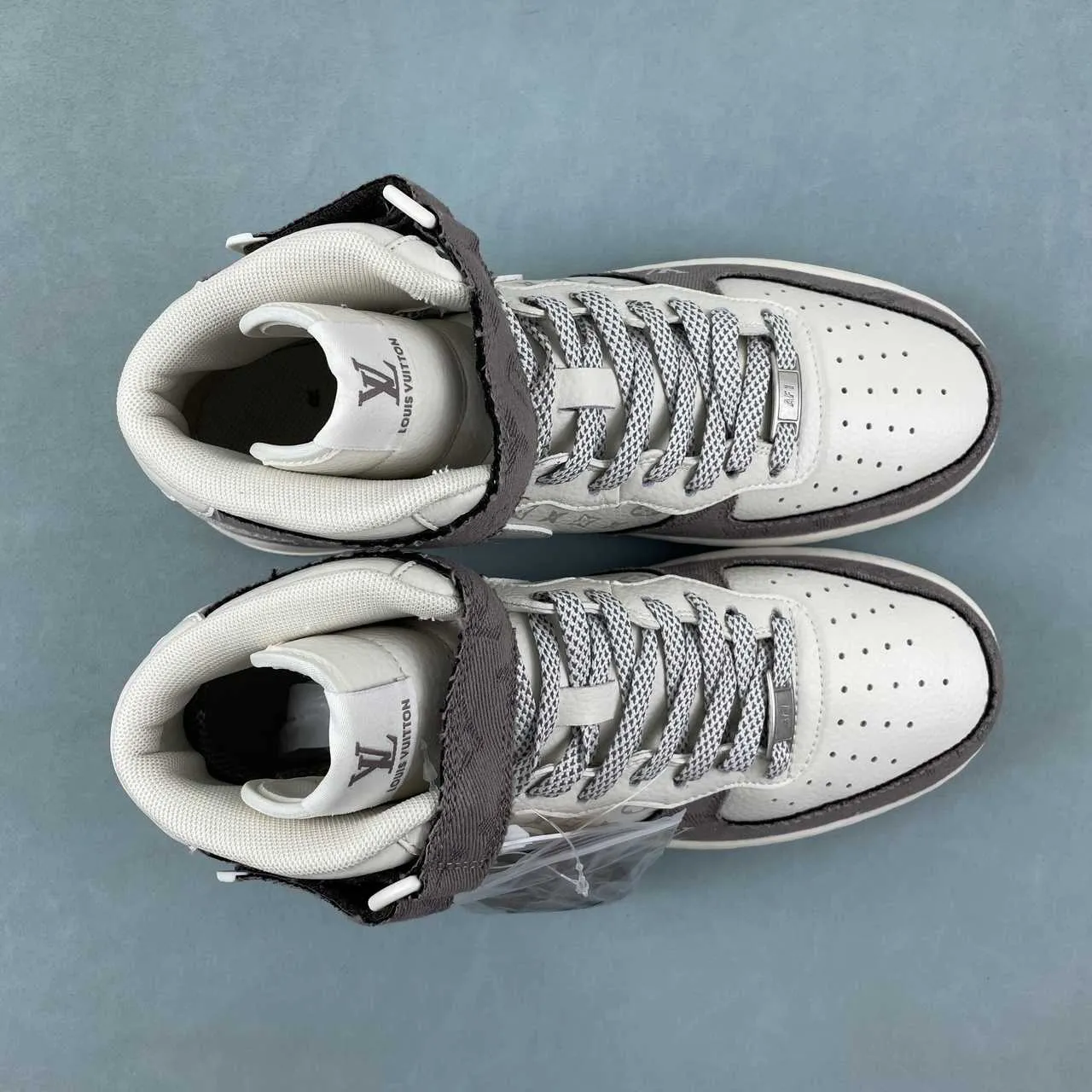 Essential Wear Every Season Air Force 1 07 Mid LV Off White Grey Brown DQ7688-300