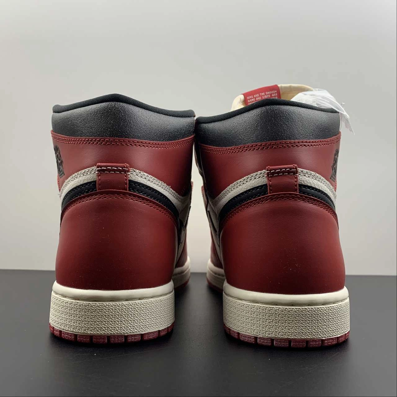 Air Jordan 1 Retro High OG White Red Chicago Remagned (2022) Ventilated Sides