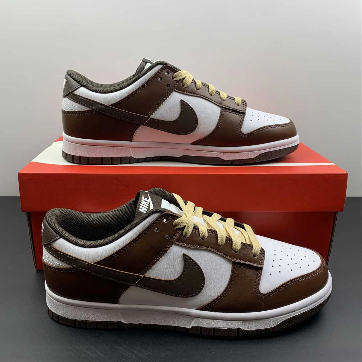 SB Dunk Low White Brown DD1391 168 Everyday Movement High Fashion