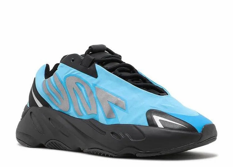 Quick Dry Material ReinforcedToe Yeezy 700 MNVN Bright Cyan