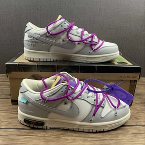 Light   Reflective Dunk Low X Off-White 'Lote 28 de 50' DM1602-111