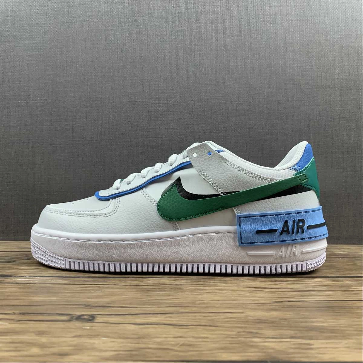 Air Force 1 Shadow Photon Dust Malachite Black CI0919 004 Step Ease