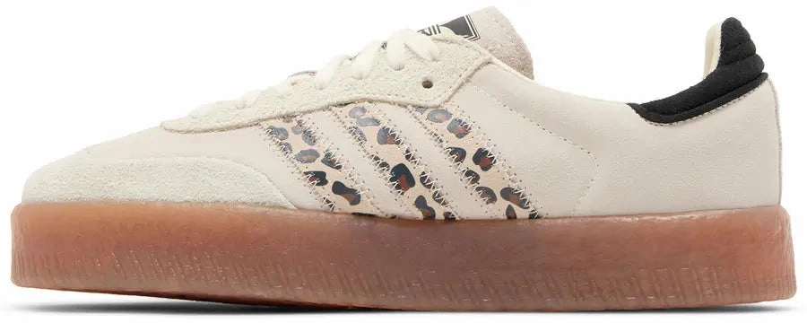 Log Hike Adidas Sambae Cream White Leopard