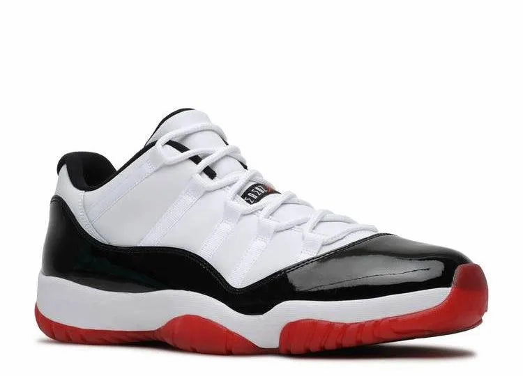 Reinforced Multi Surface Grip Pattern Air Jordan 11 Low Concord Bred