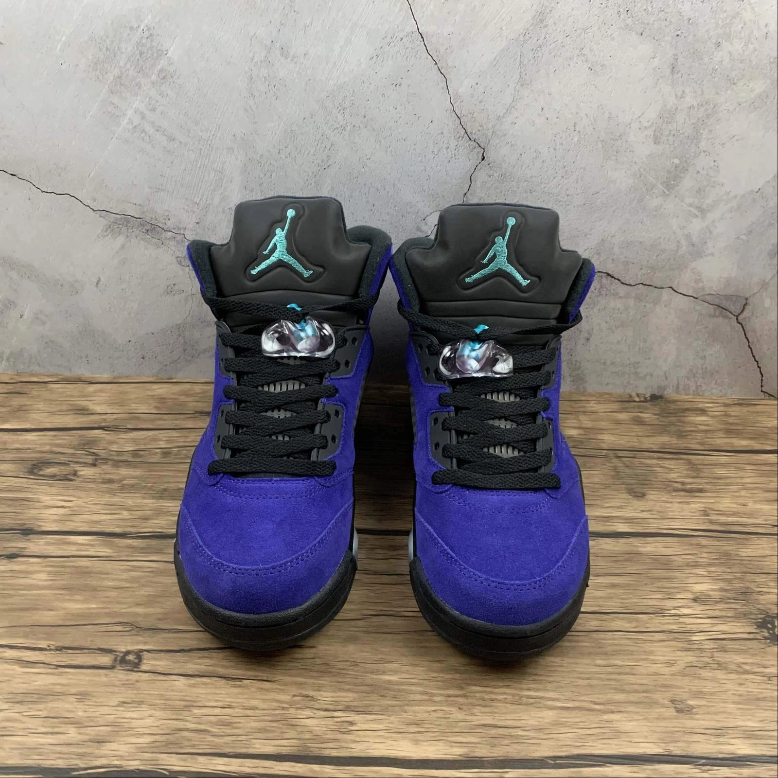 Air Jordan 5 Retro Grape Ice Emerald-Black 136025-500 Arch Stabilization Structure Comfort support