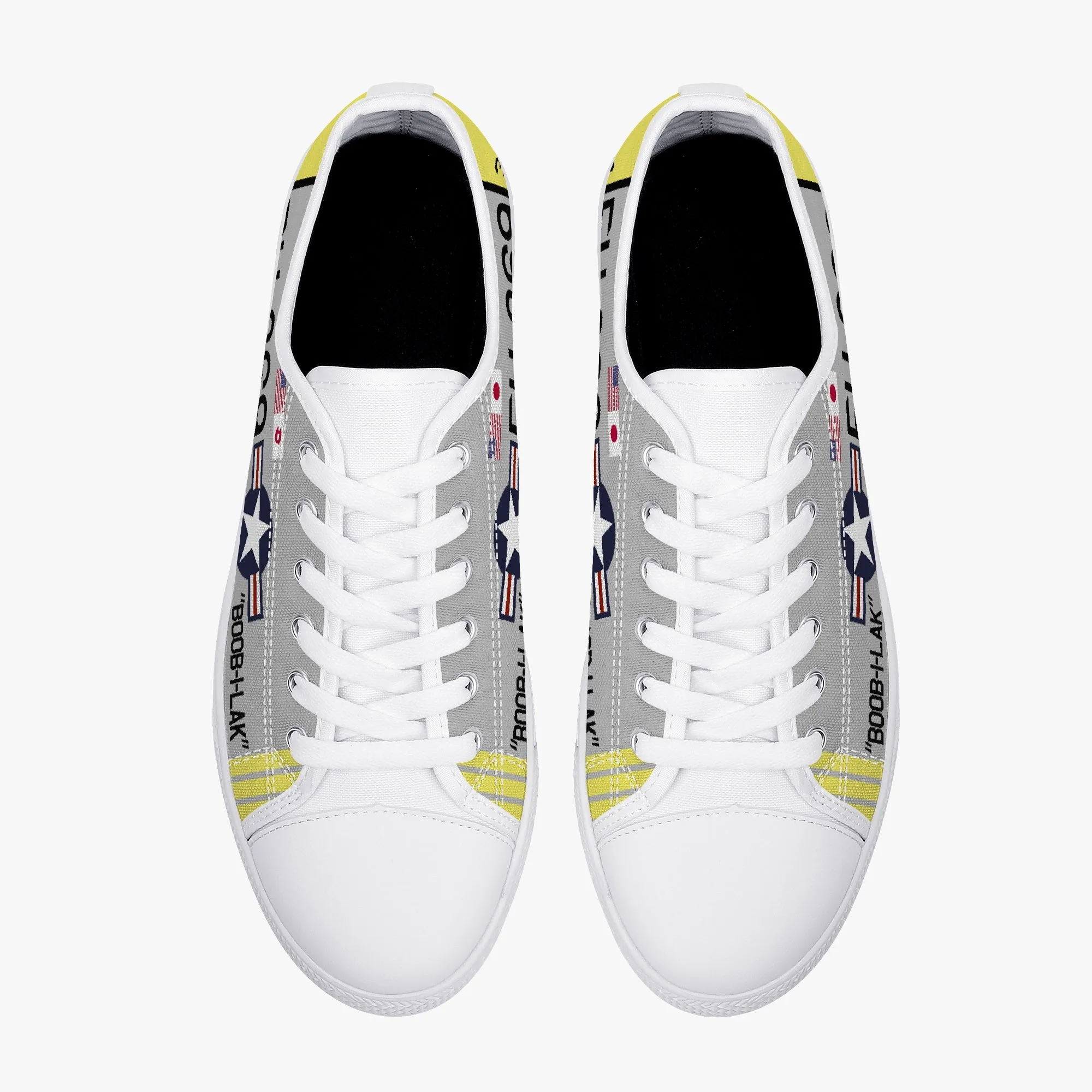 F-86 Sabre 339th FIS Low Top Canvas Shoes