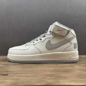Balanced Walk Undefeated x Air Force 1 07 Mid White Dark Grey AO6617-306
