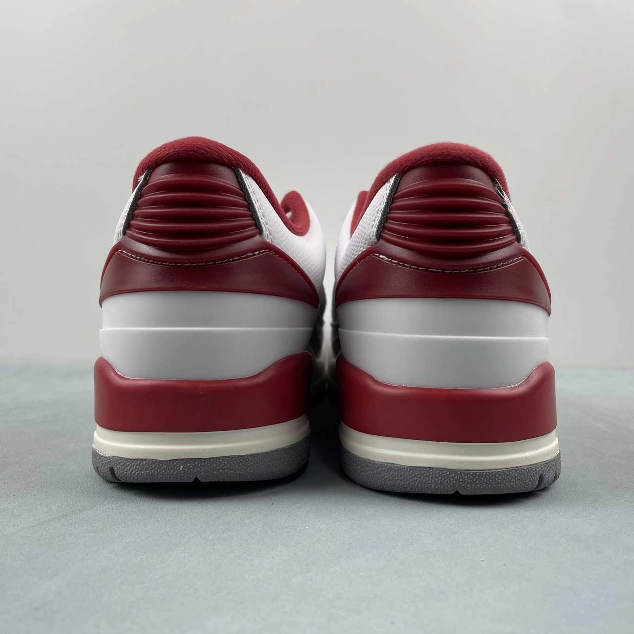 Air Jordan 2 3 White Varsity Red Sail Cement Grey FD0383-161 Outfit Friendly