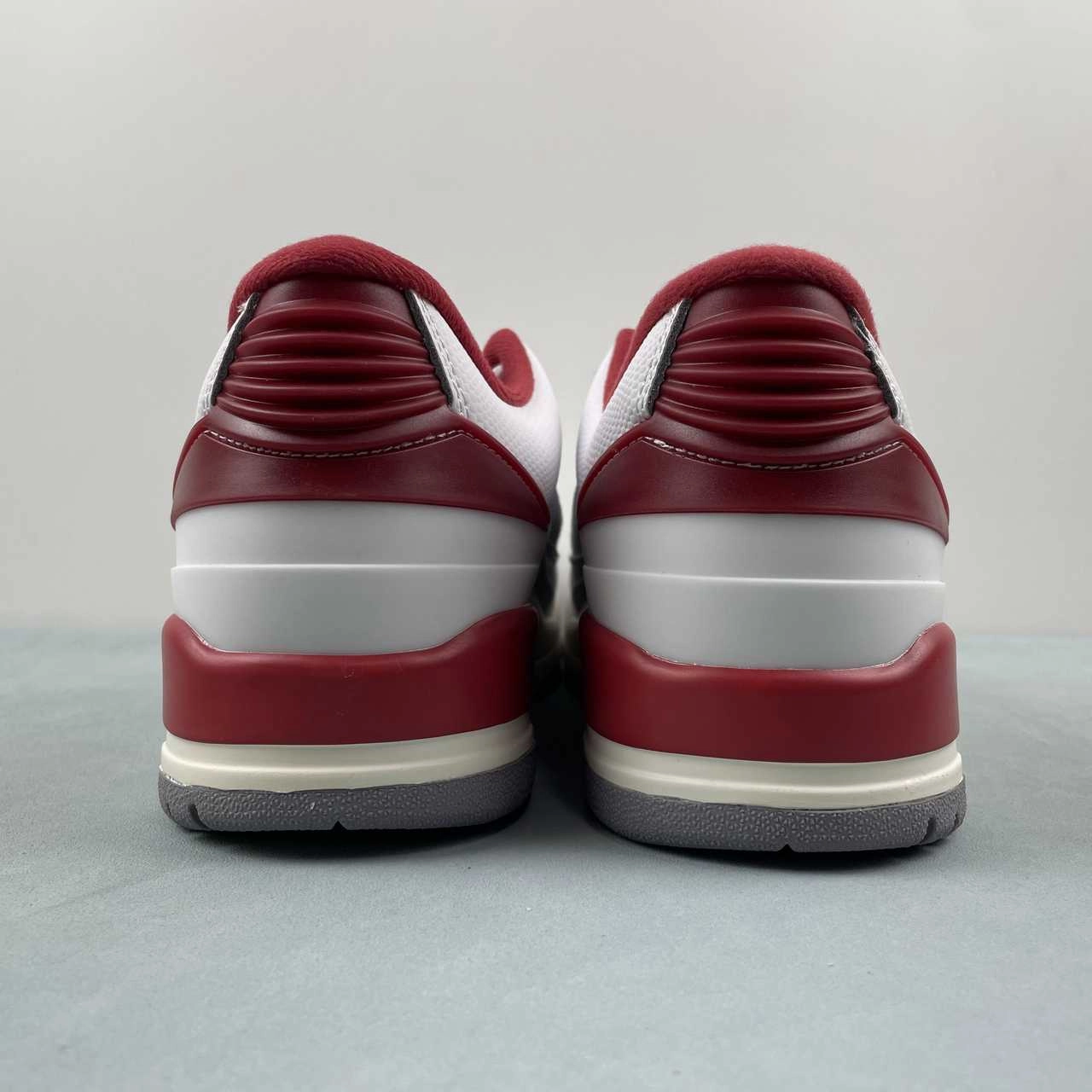 Air Jordan 2 3 White Varsity Red Sail Cement Grey FD0383-161 Fit Anytime Smart Vibe