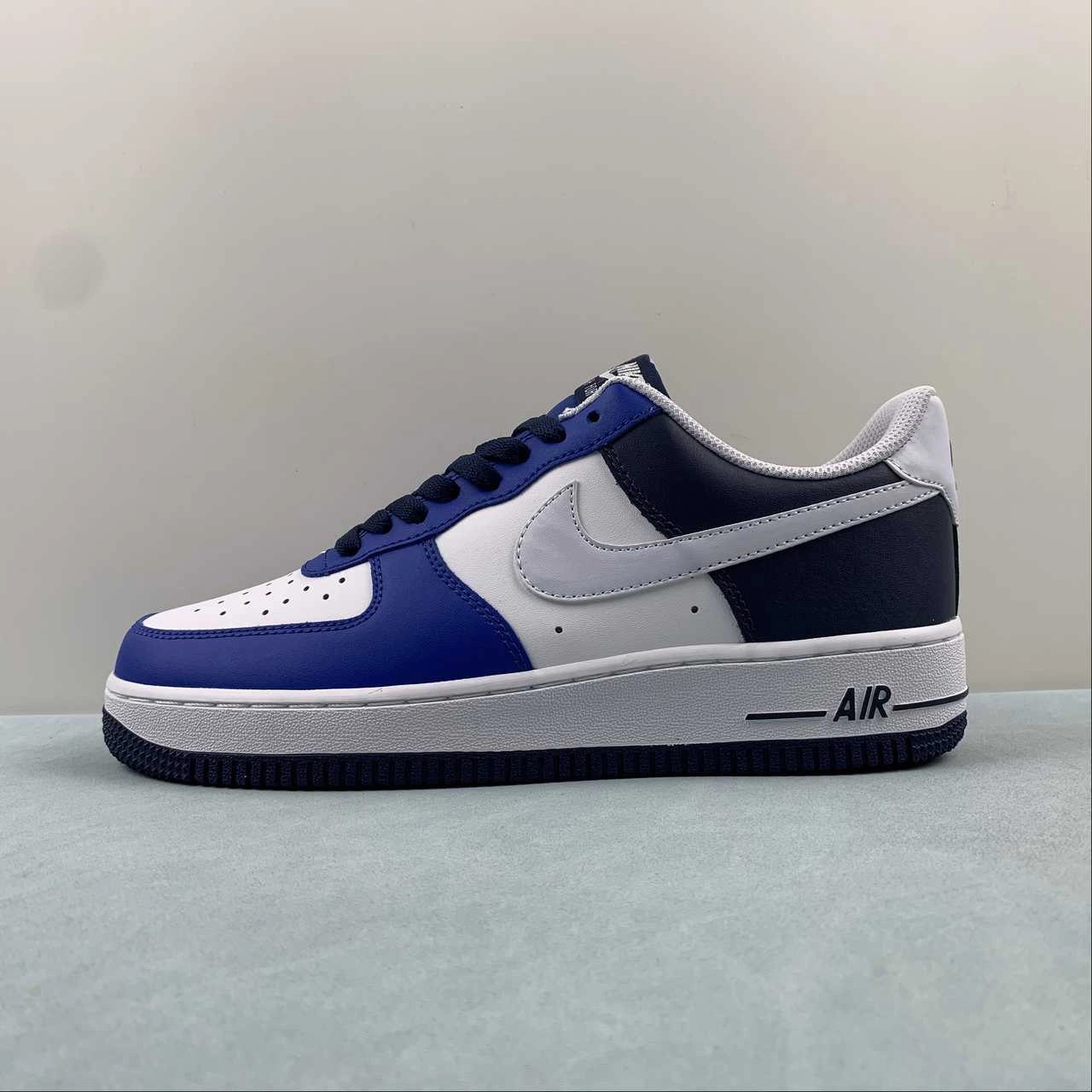 Air Force 1 Low White Game Royal Football Gray FQ8825-100 Easy To Clean