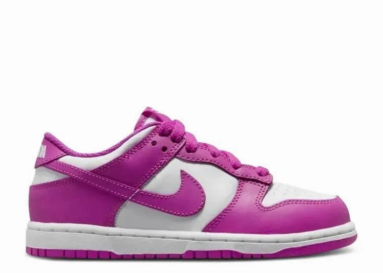 Nike Dunk Low Active Fuchsia (PS) Stable Heel Counter Daily Steps