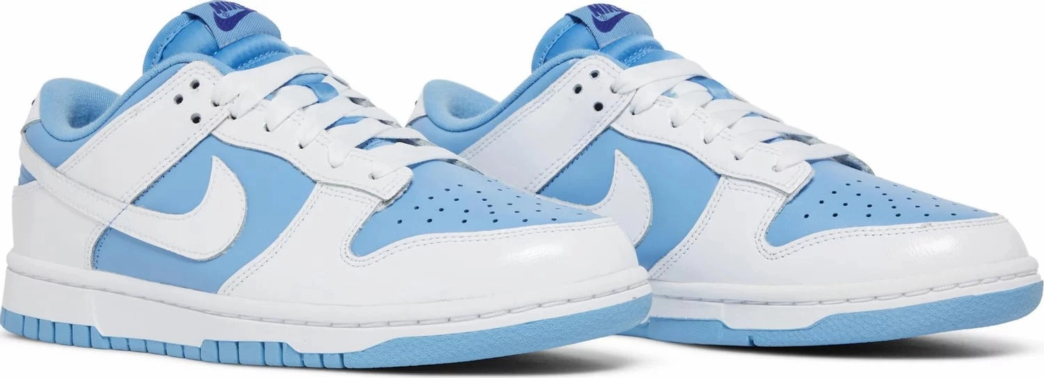 Pressure Dispersion Pods Secure fit Nike Dunk Low Reverse UNC W