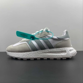shoe cleaning Comfort Molding Adidas Retropy E5 Gray Green HP7744