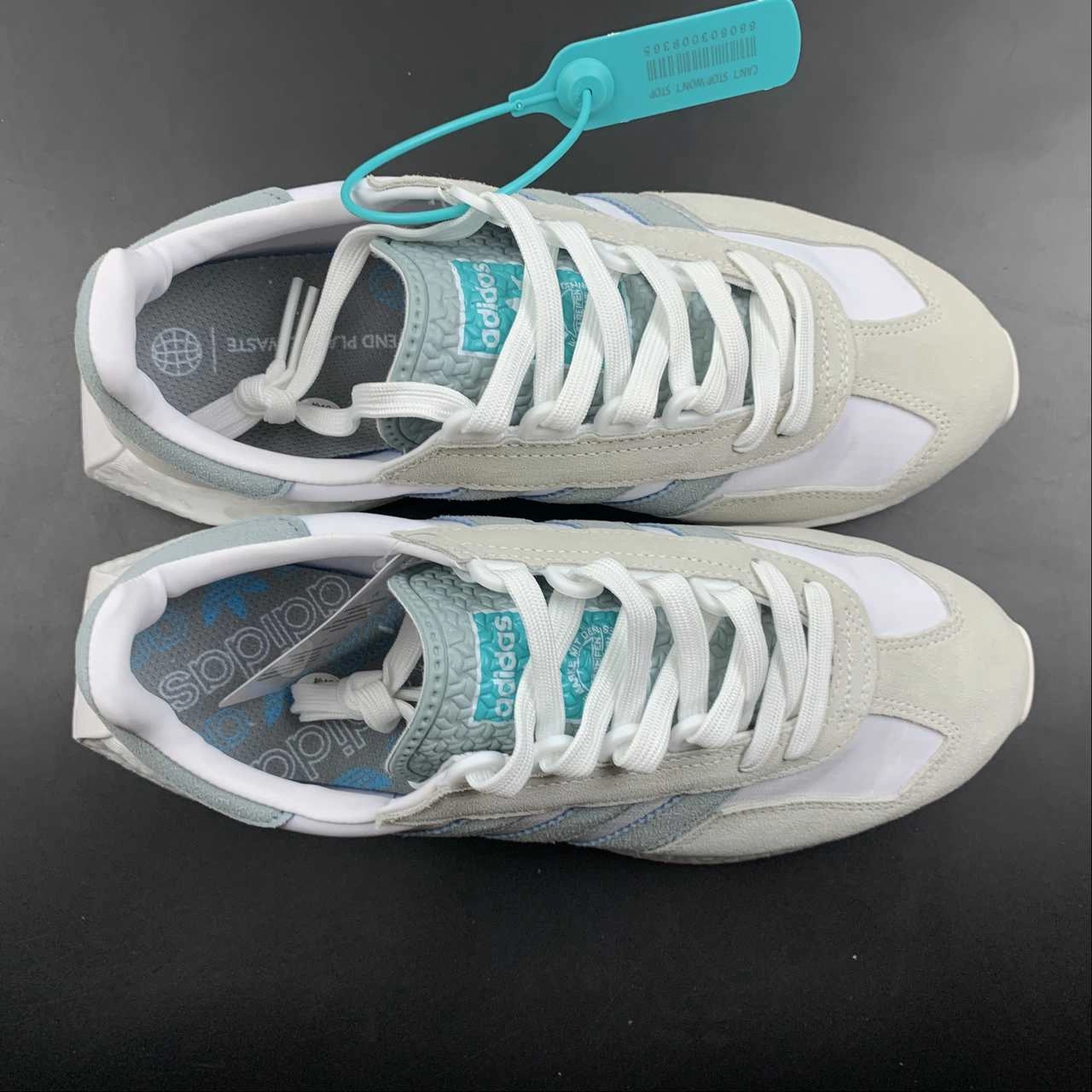 Adidas Retropy E5 Gray Green HP7744 track events