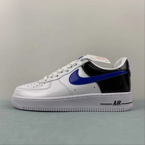 Air Force 1 07 Low Essencial Game Royal Black White DQ7570-400 spring fresh Travel Essential