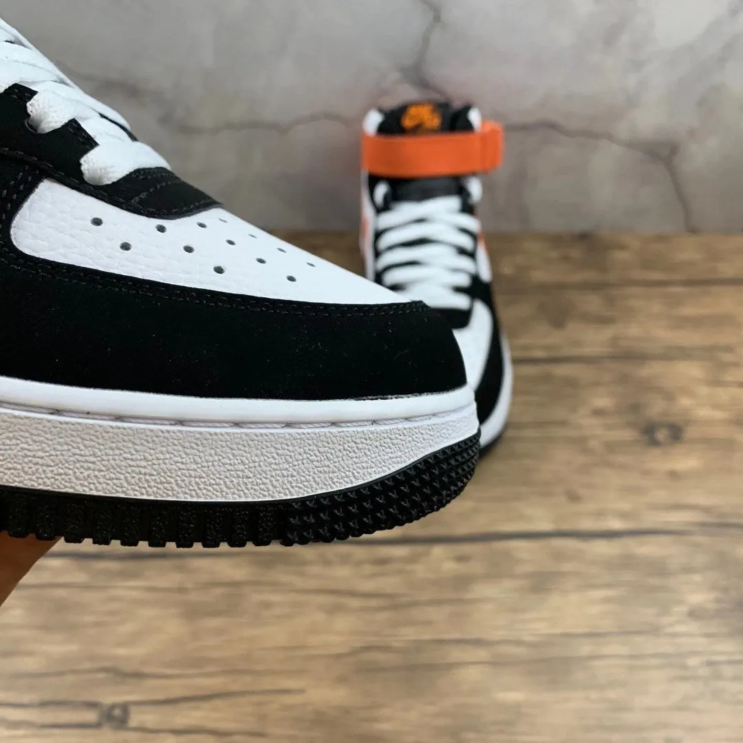 Air Force 1 07 Mid White Black Orange 554724 058 Club Hike
