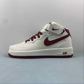 Air Force 1 07 Mid Off White Red SH0235-533 Ease Style