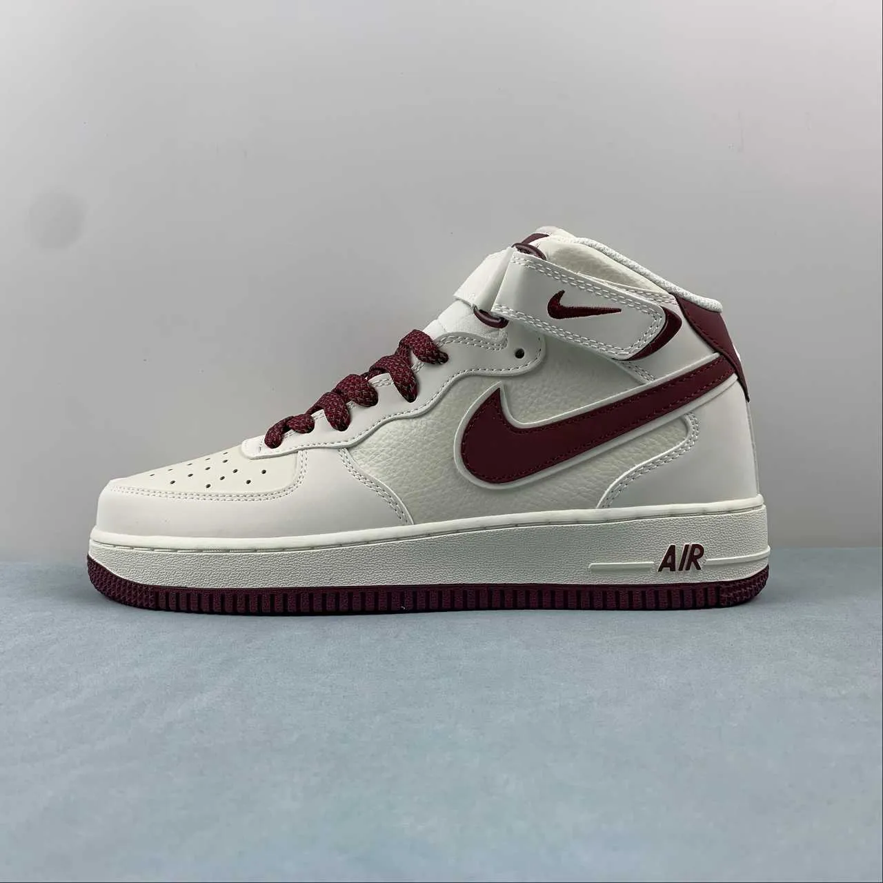 Air Force 1 07 Mid Off White Red SH0235-533 Ease Style