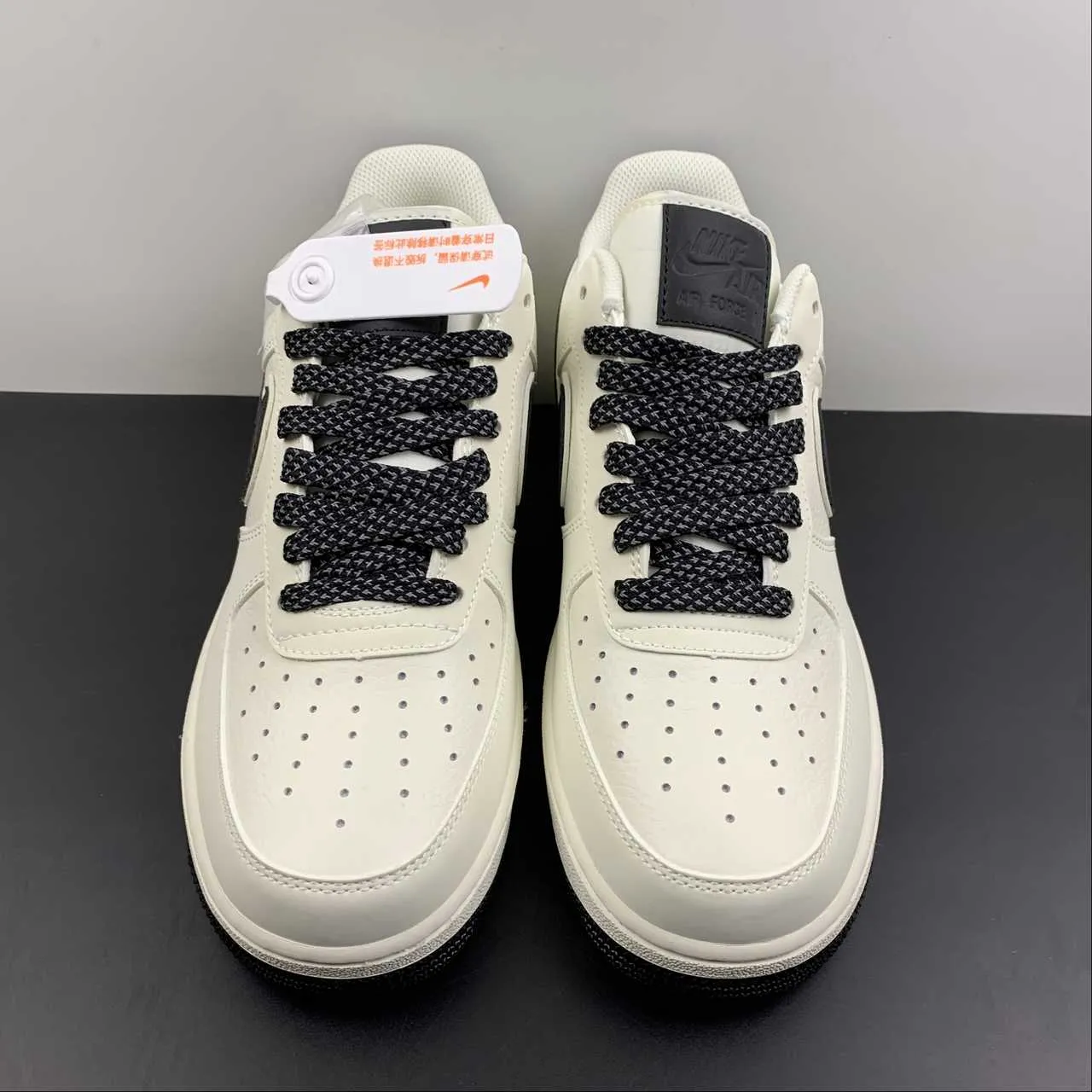 Bend Hike Air Force 1 07 Low Beige Black GL6835-001