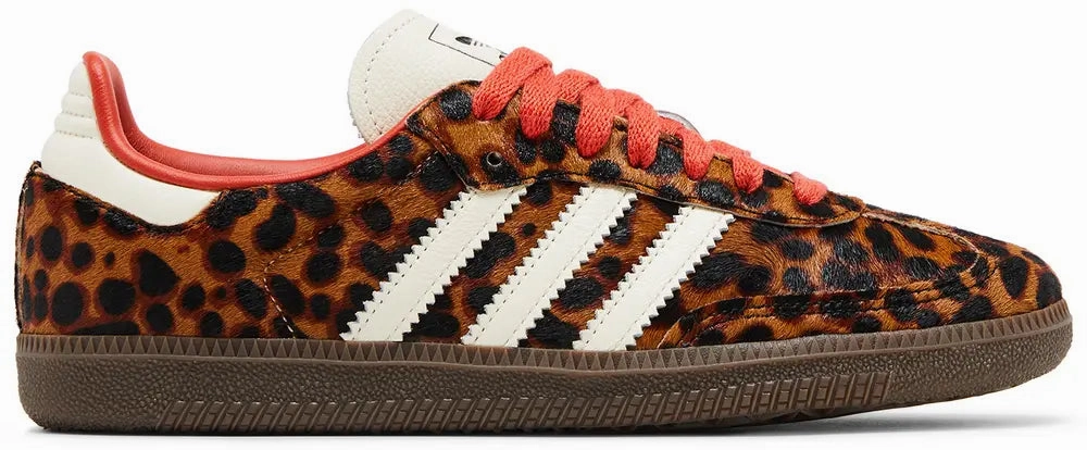 Adidas Samba OG Preloved Red Leopard W Rest Walk