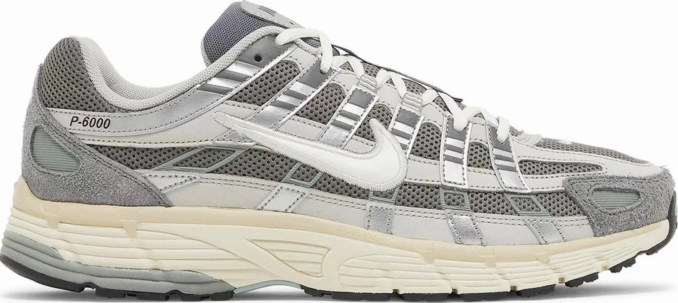 Nike P-6000 Flat Pewter Daily Walk Tensile Fiber Upper
