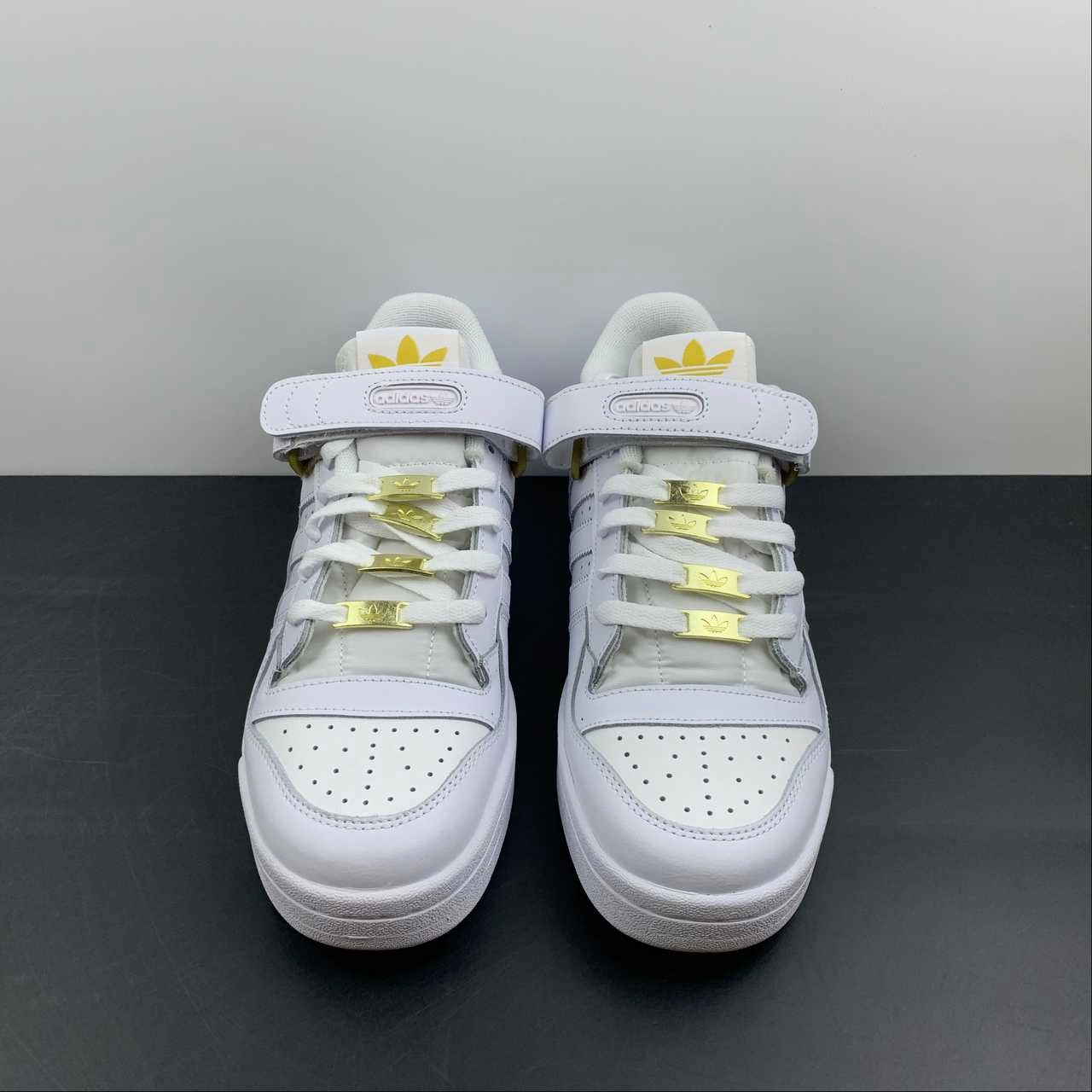 Urban Motion Adidas Forum 84 Low White Gold Leather GZ6379