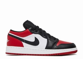 Air Jordan 1 Low Bred Toe (GS) All Outfits Smooth Use