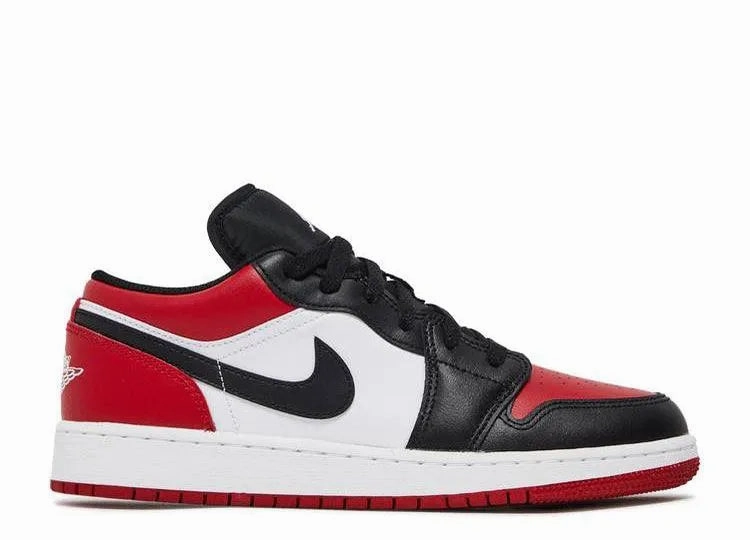 Street Ready Breathability Air Jordan 1 Low Bred Toe (GS)