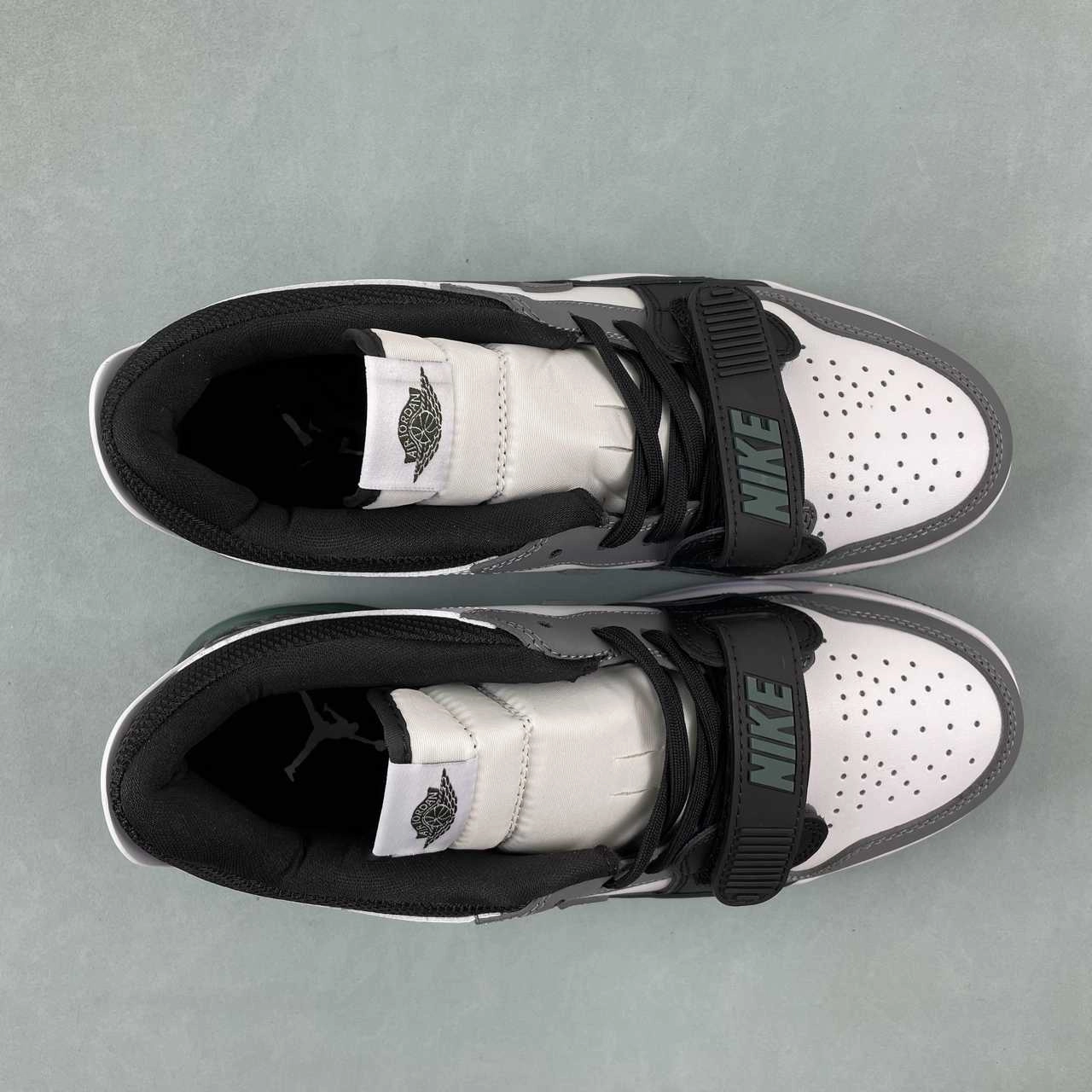 Anatomical Arch Hold Air Jordan Legacy 312 Low White Black Cool Gray Oxidized Green CD7069-131