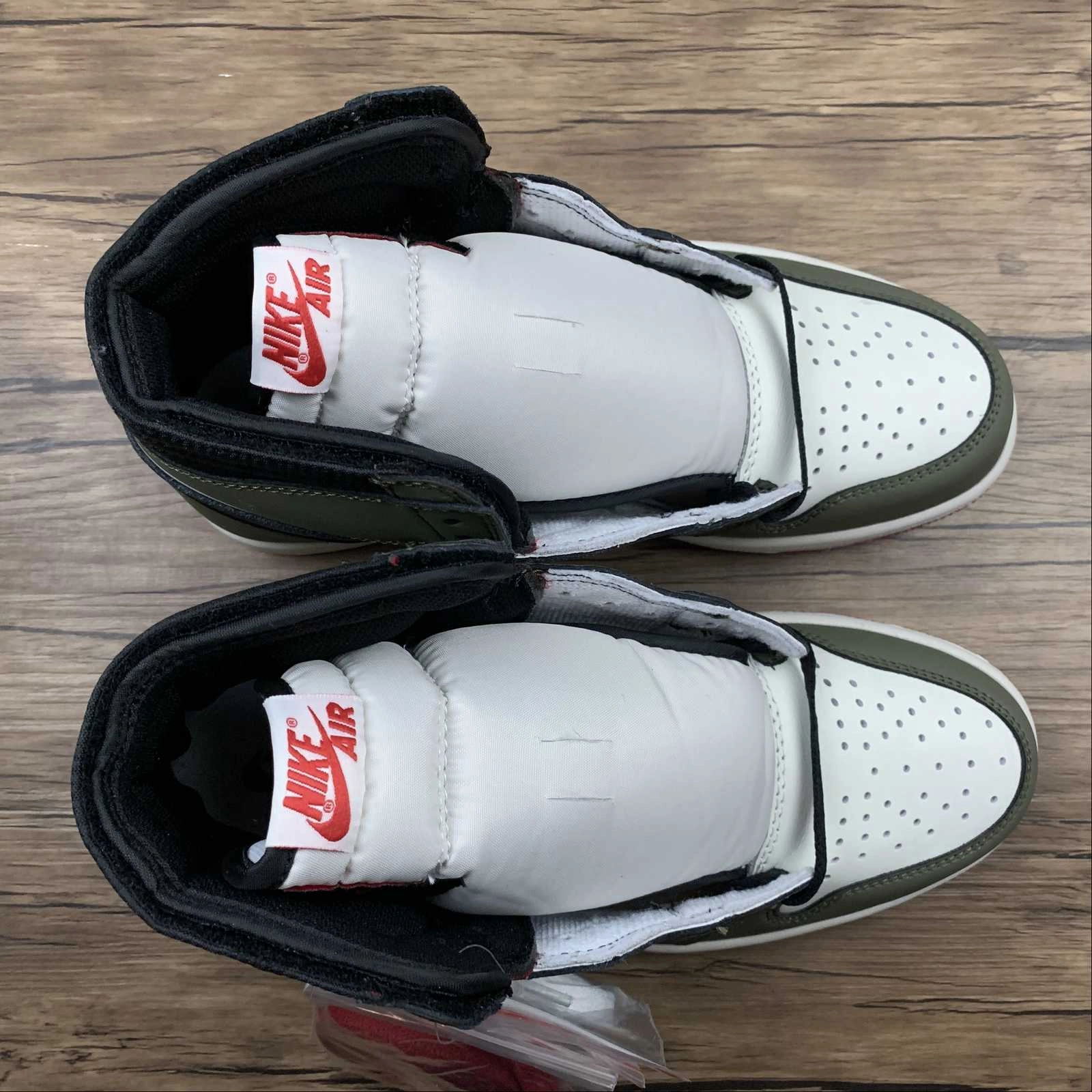 Durable Lacing Versatile Wear Air Jordan 1 Retro High OG SP Black Green (2021) DH3227-106