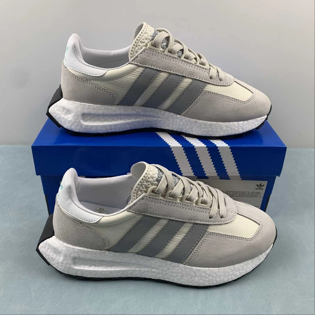 Maximum Grip Adidas Retropy E5 Chalk White Gray IE7063