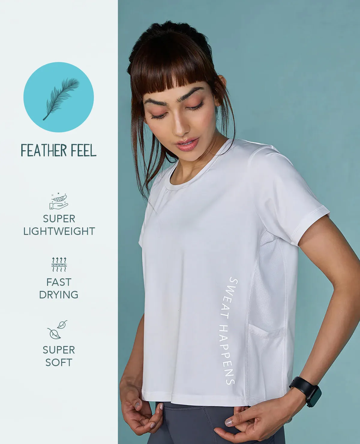 Feather Feel Gym Top