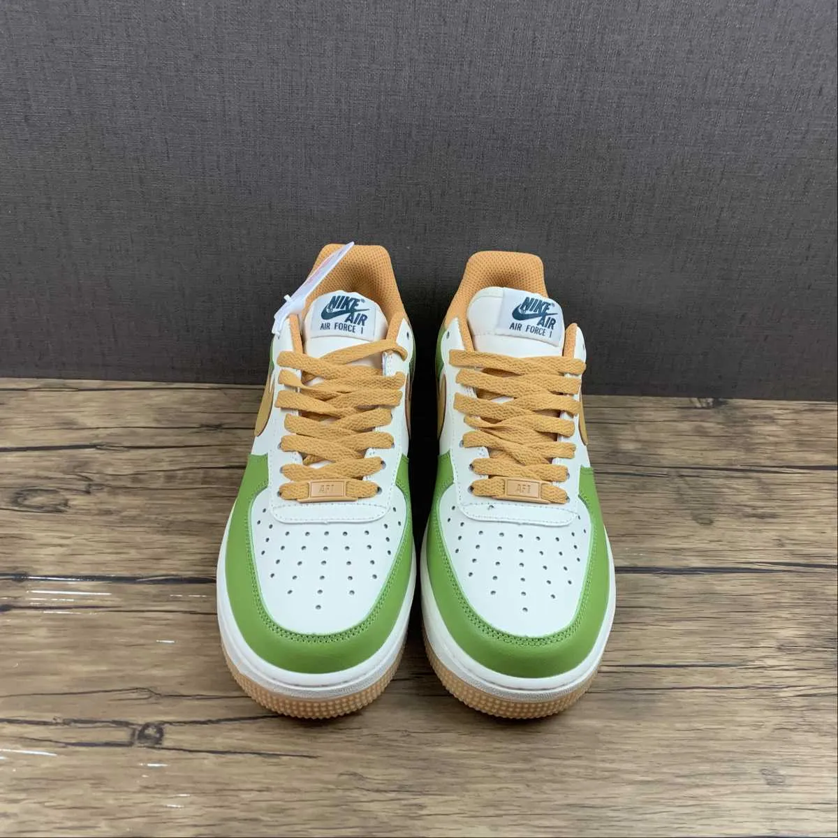 Creek Hike Air Force 1 07 Low Avocado Green White Brown CT7875-997