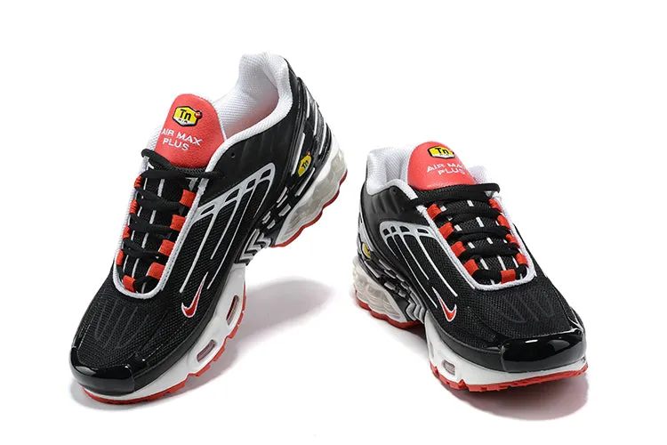 Interchangeable Air Max Plus 3 Black Track Red-White CJ0601-001