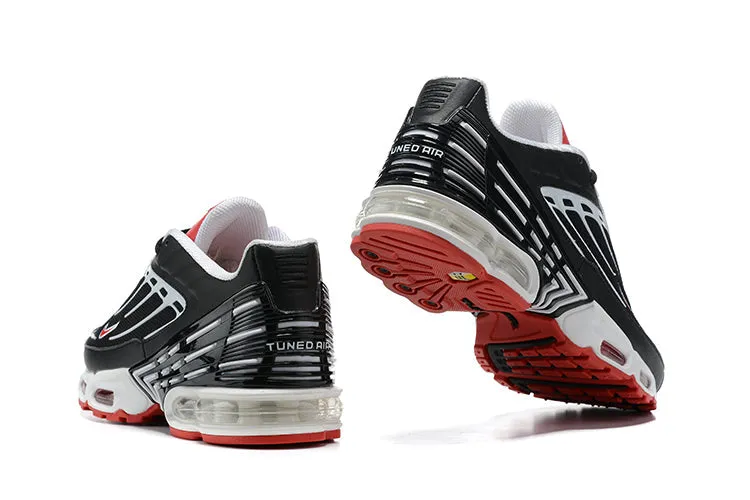 Air Max Plus 3 Black Track Red-White CJ0601-001 supreme - running