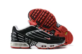 Air Max Plus 3 Black Track Red-White CJ0601-001 unisex shoes
