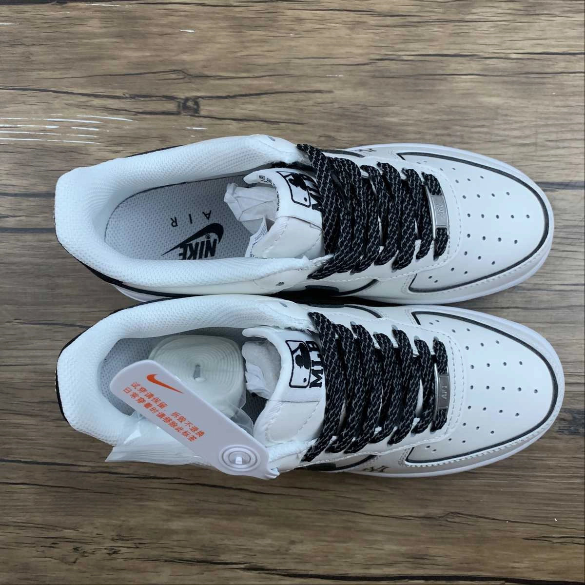 Shady Step Air Force 1 07 Low Black White BS8806-511